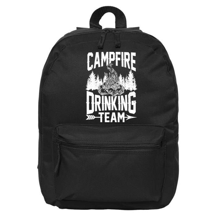 Campfire Drinking Team 16 in Basic Backpack