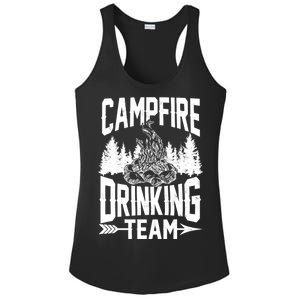 Campfire Drinking Team Ladies PosiCharge Competitor Racerback Tank