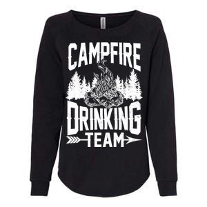 Campfire Drinking Team Womens California Wash Sweatshirt