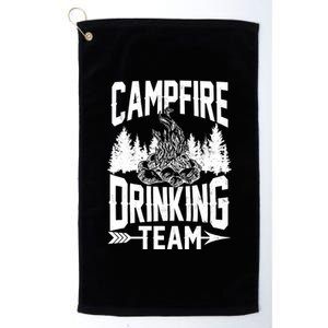 Campfire Drinking Team Platinum Collection Golf Towel