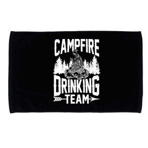 Campfire Drinking Team Microfiber Hand Towel