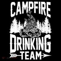 Campfire Drinking Team Kids T-Shirt