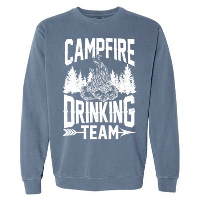 Campfire Drinking Team Garment-Dyed Sweatshirt