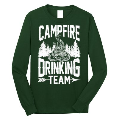 Campfire Drinking Team Long Sleeve Shirt