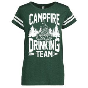 Campfire Drinking Team Enza Ladies Jersey Football T-Shirt