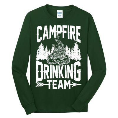 Campfire Drinking Team Tall Long Sleeve T-Shirt