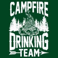 Campfire Drinking Team Magnet