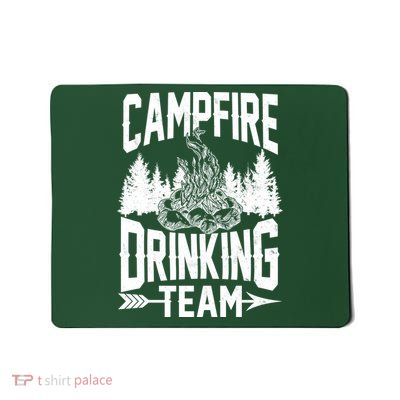 Campfire Drinking Team Mousepad