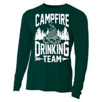 Campfire Drinking Team Cooling Performance Long Sleeve Crew