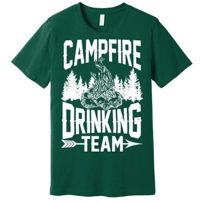 Campfire Drinking Team Premium T-Shirt