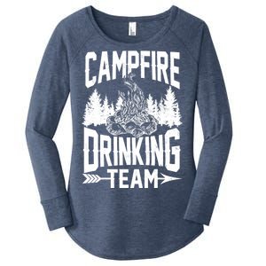 Campfire Drinking Team Women's Perfect Tri Tunic Long Sleeve Shirt