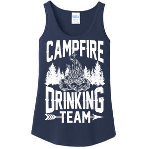 Campfire Drinking Team Ladies Essential Tank