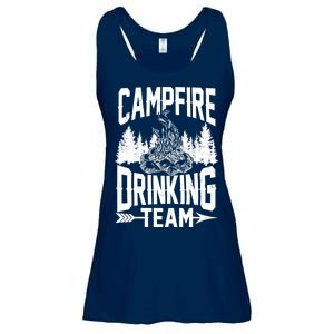 Campfire Drinking Team Ladies Essential Flowy Tank