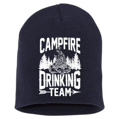 Campfire Drinking Team Short Acrylic Beanie