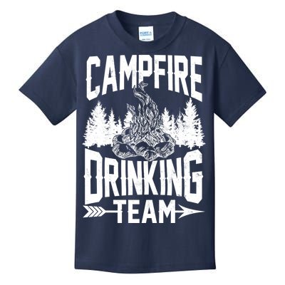 Campfire Drinking Team Kids T-Shirt