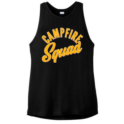 Campfire Squad Ladies PosiCharge Tri-Blend Wicking Tank