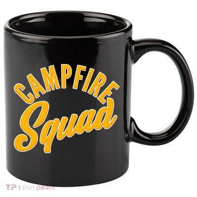 Campfire Squad 11oz C Handle Ceramic Mug