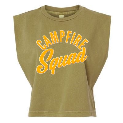 Campfire Squad Garment-Dyed Women's Muscle Tee