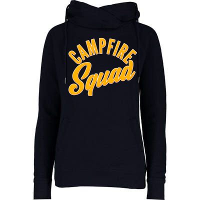 Campfire Squad Womens Funnel Neck Pullover Hood