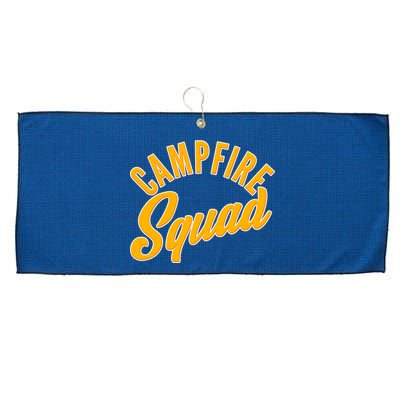 Campfire Squad Large Microfiber Waffle Golf Towel