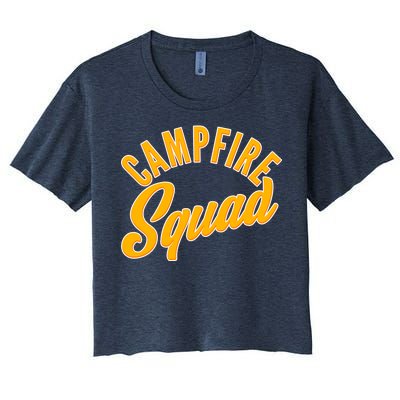 Campfire Squad Women's Crop Top Tee