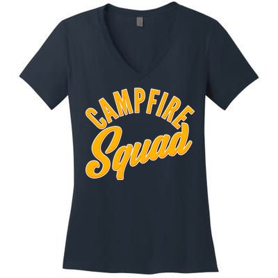 Campfire Squad Women's V-Neck T-Shirt