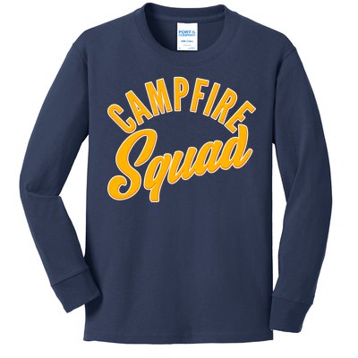 Campfire Squad Kids Long Sleeve Shirt