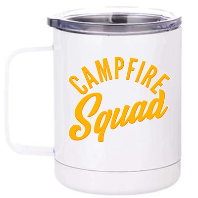 Campfire Squad 12 oz Stainless Steel Tumbler Cup