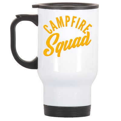 Campfire Squad Stainless Steel Travel Mug