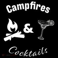 Campfires And Cocktails Tall T-Shirt
