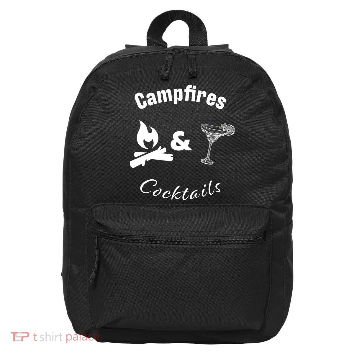 Campfires And Cocktails 16 in Basic Backpack