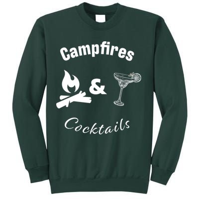 Campfires And Cocktails Sweatshirt