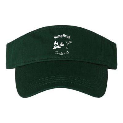 Campfires And Cocktails Valucap Bio-Washed Visor