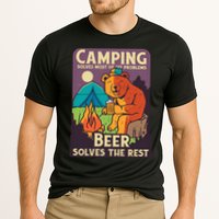 Camping And Beer Funny Cooling Performance Crew T-Shirt