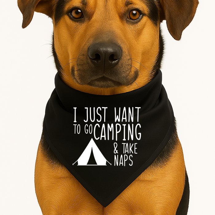 Camping And Napping USA-Made Doggie Bandana
