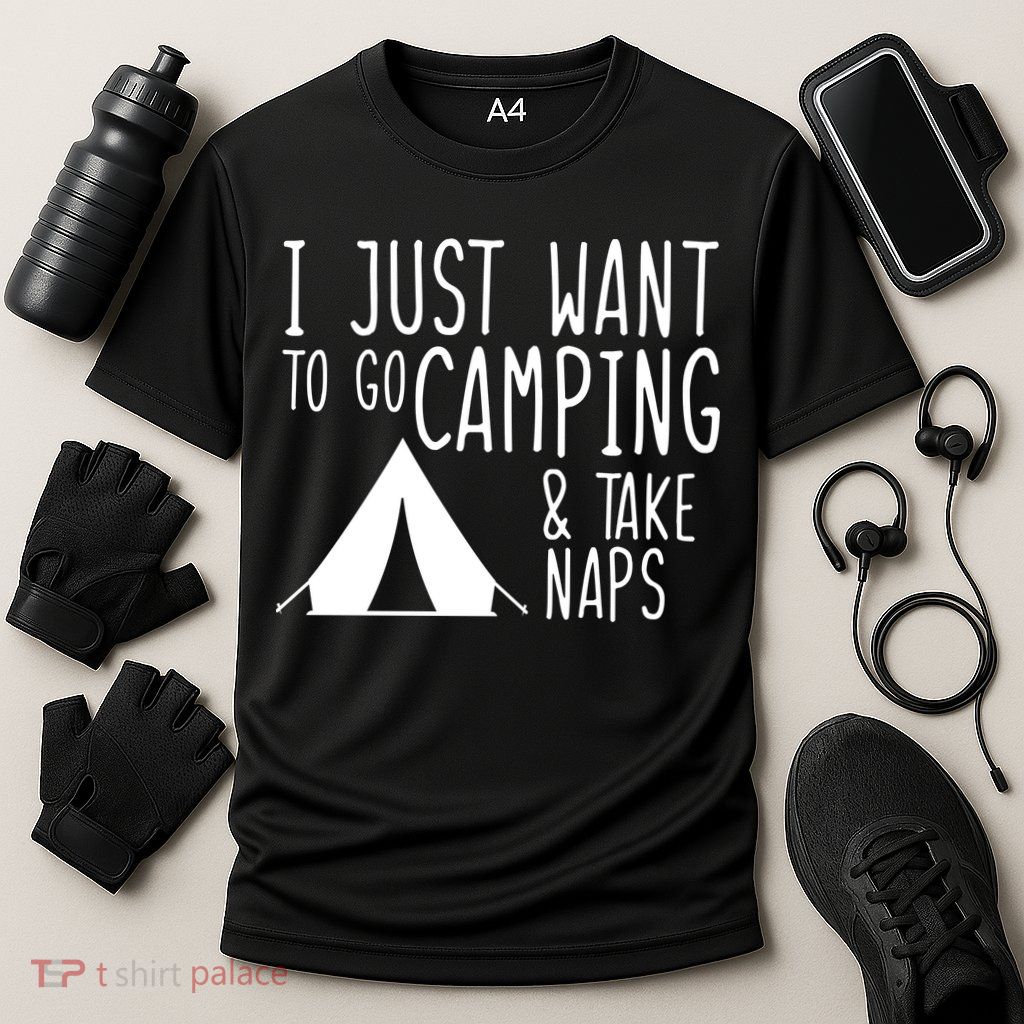 Camping And Napping Performance Shirt