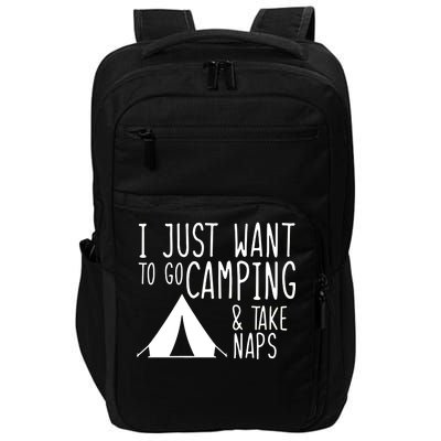 Camping And Napping Impact Tech Backpack