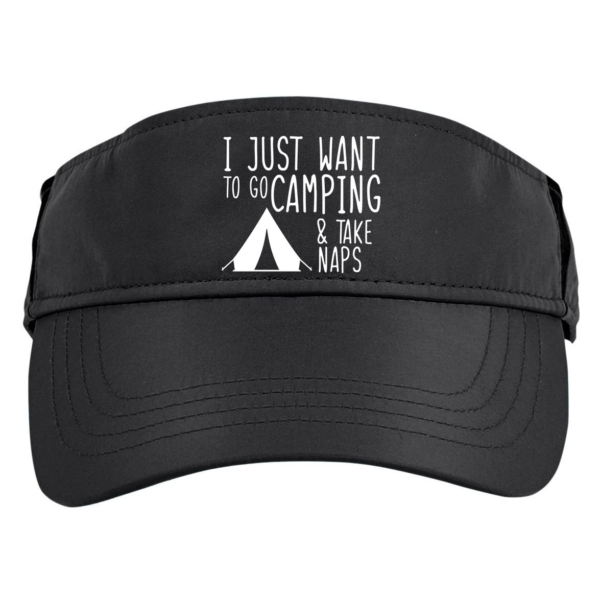 Camping And Napping Adult Drive Performance Visor