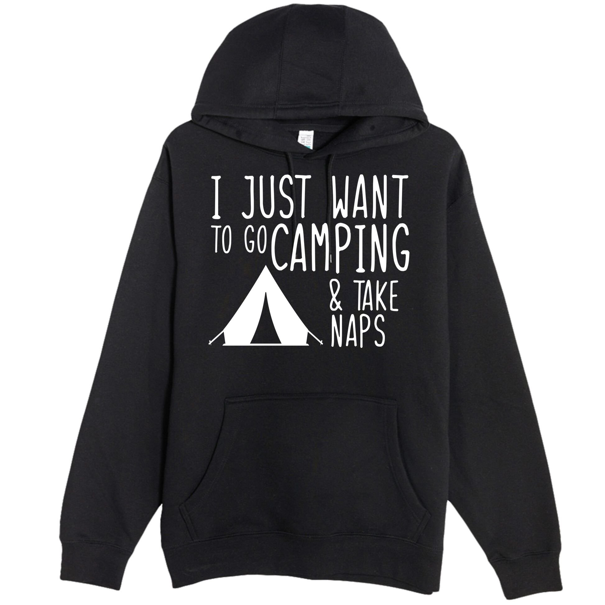 Camping And Napping Premium Pullover Hoodie