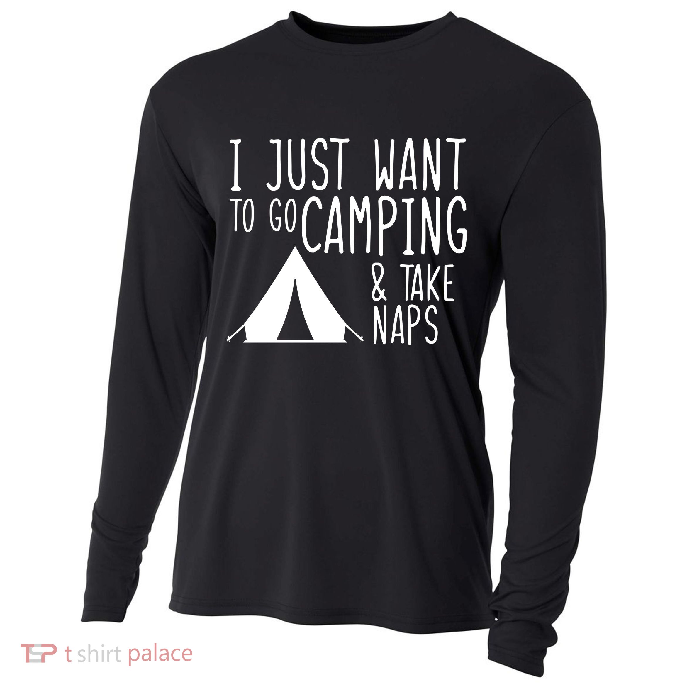 Camping And Napping Cooling Performance Long Sleeve Crew