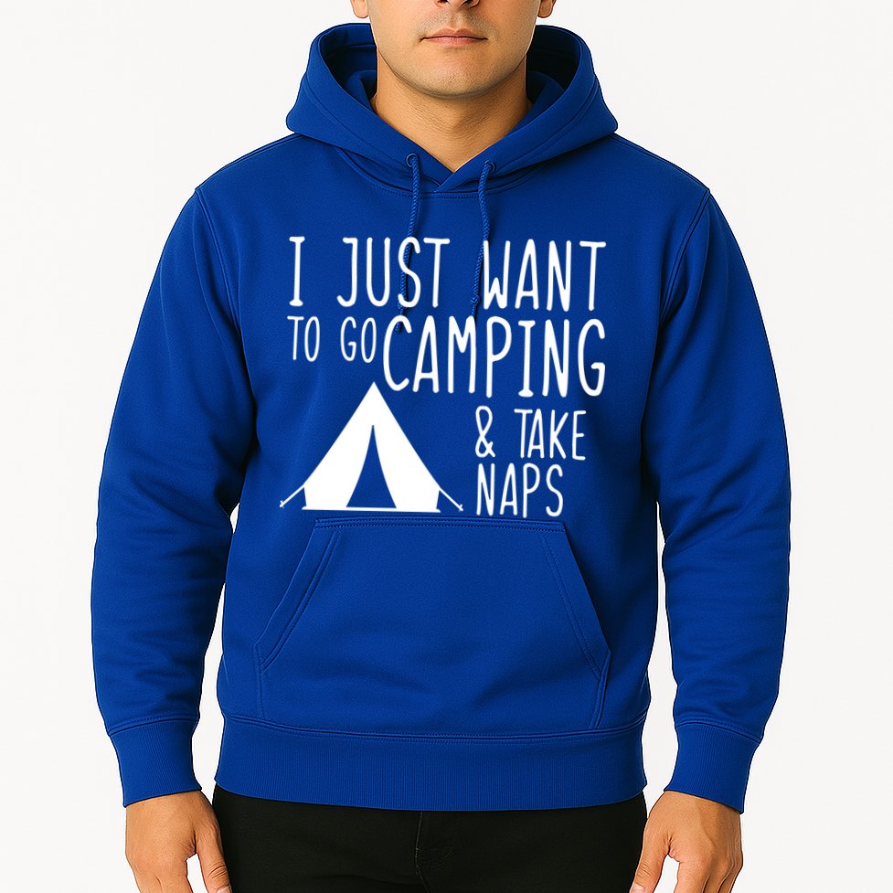Camping And Napping Hoodie