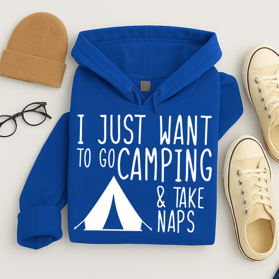 Camping And Napping Hoodie