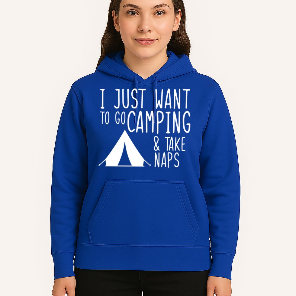 Camping And Napping Hoodie