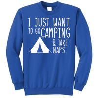 Camping And Napping Sweatshirt