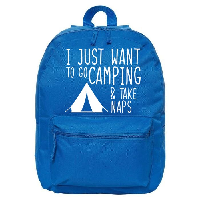 Camping And Napping 16 in Basic Backpack