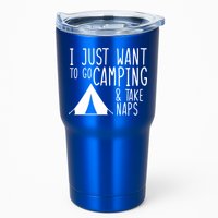 Camping And Napping Tumbler