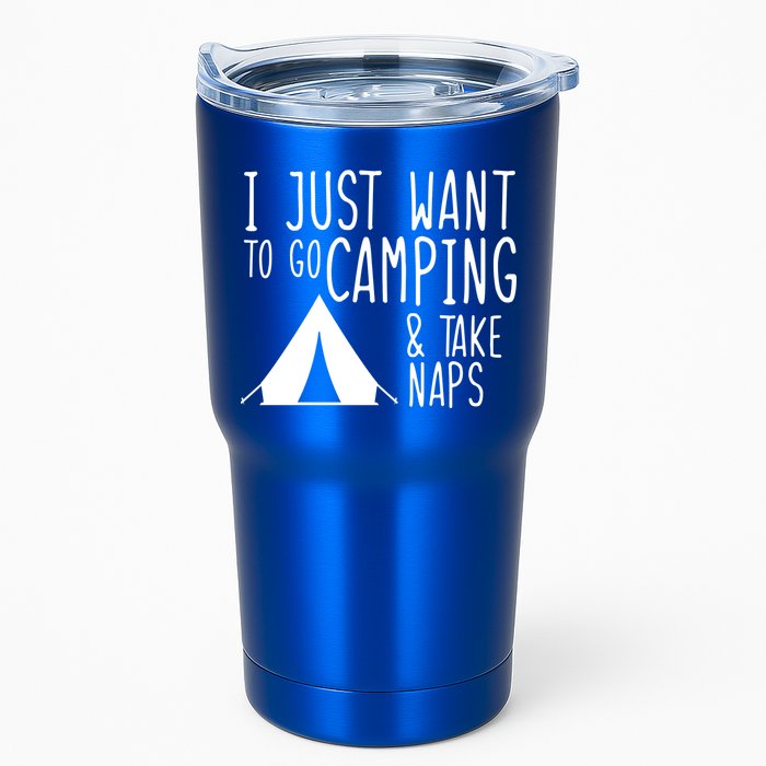 Camping And Napping Tumbler
