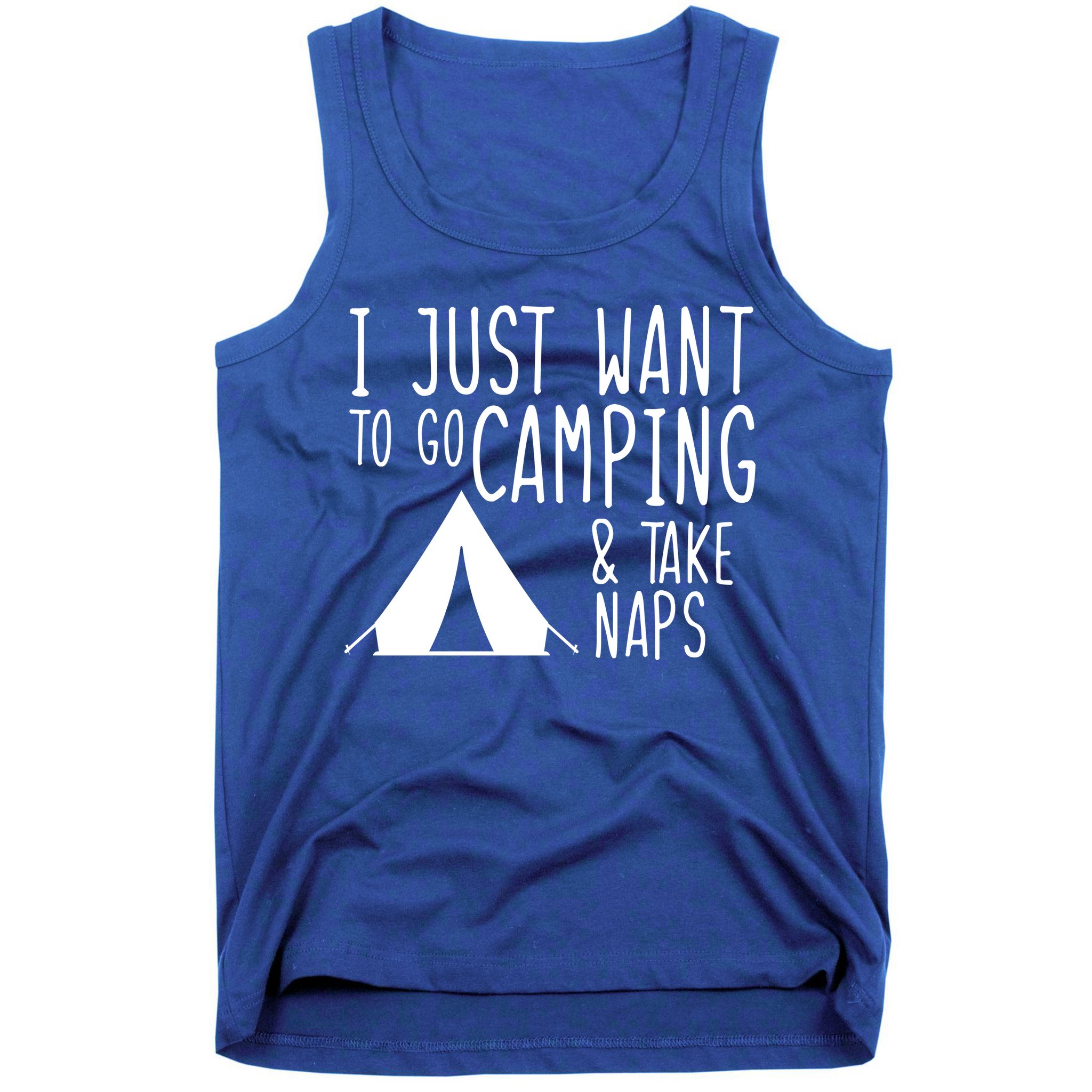 Camping And Napping Tank Top