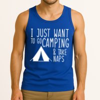 Camping And Napping Tank Top
