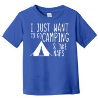 Camping And Napping Toddler T-Shirt